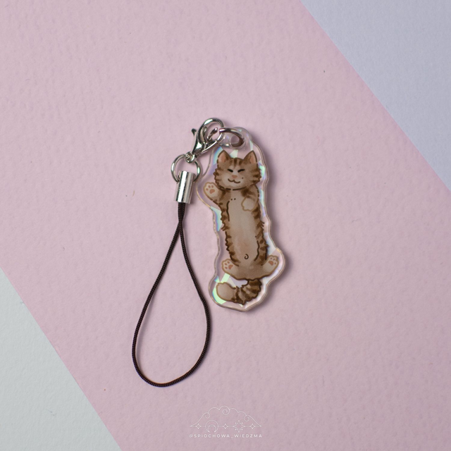 Pasiasty kotek do telefonu | ZWIERZĘTA