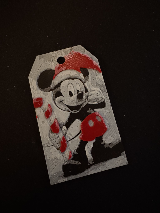 Gift tag Disney Mickey