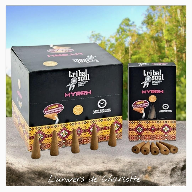 Cône d'encens "Myhrre"