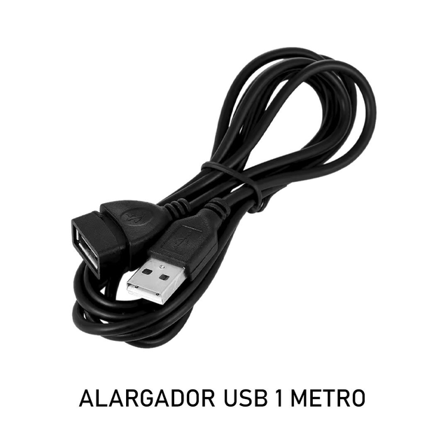 x Alargador USB 1 Metro