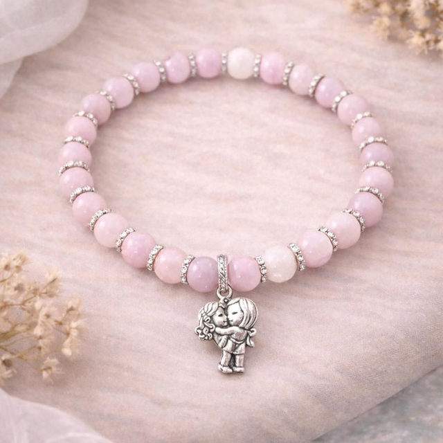 Bracelet Pandolith Kenzite - Ouverture du cœur &amp; liens émotionnels profonds