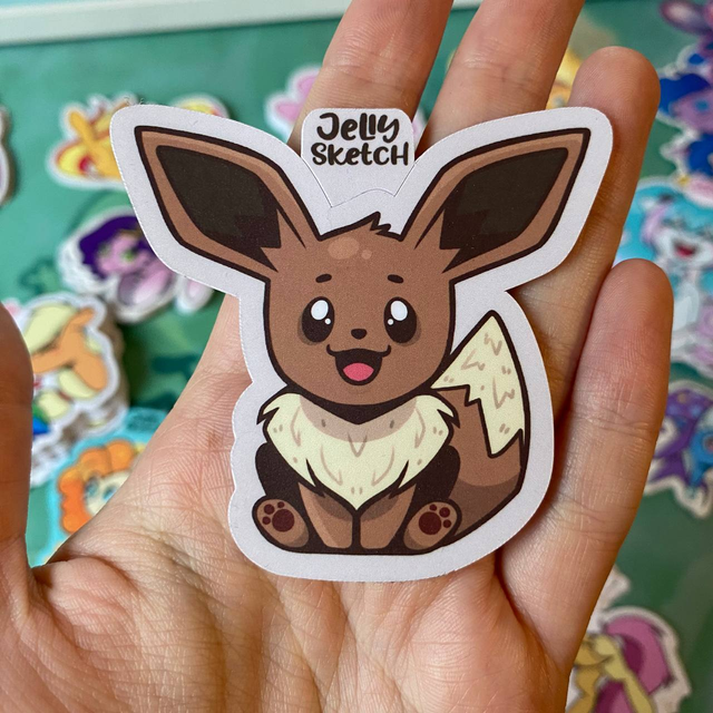Eevee | Poke Sticker