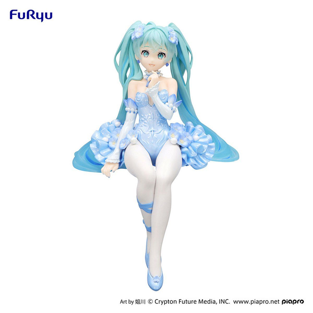 Hatsune Miku: Nemophila (Pale Blue Ver.) Noodle Stopper Figure 