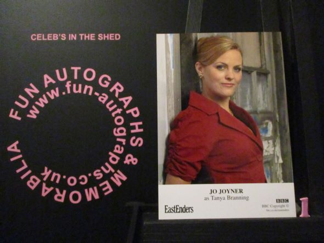 Jo Joyner (Tanya Branning) Original EastEnders Cast Card (1)