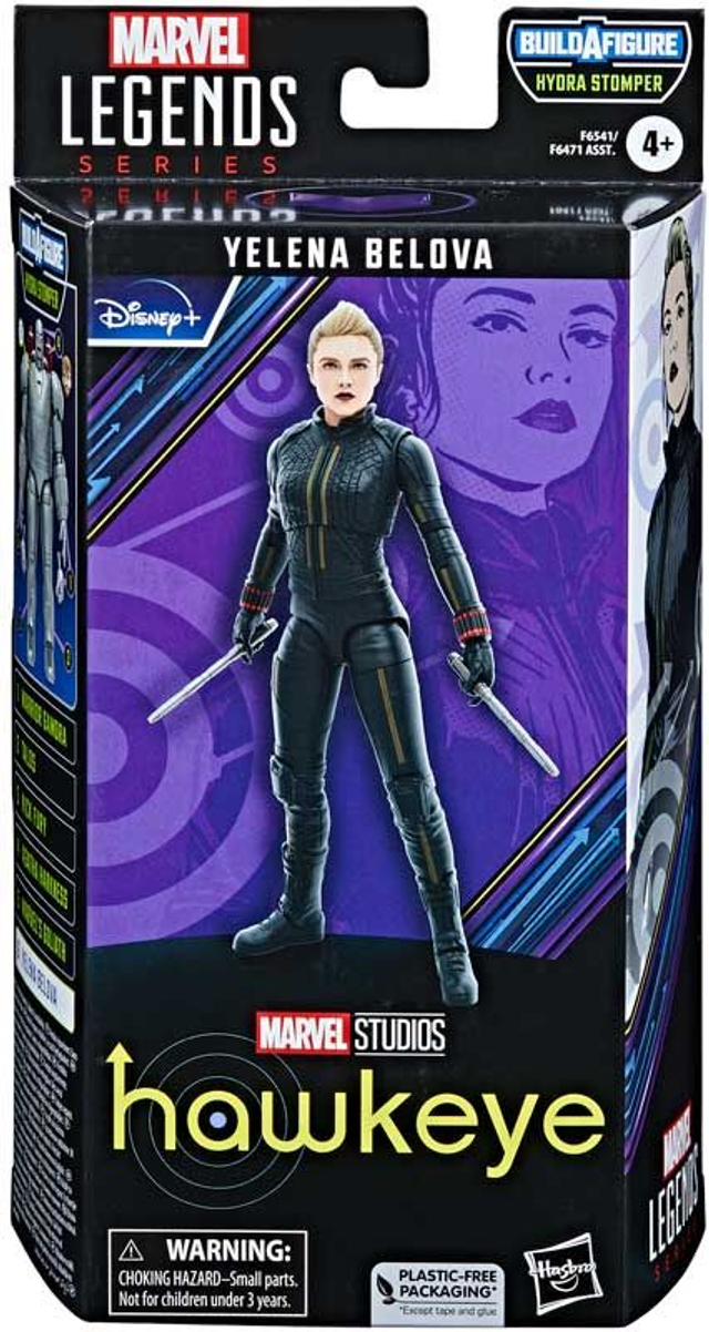 MARVEL LEGENDS SERIES YELENA BELOVA BUILD A FIGURE