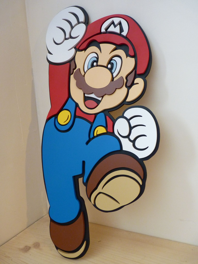 Mario Géant - 29x58 cms