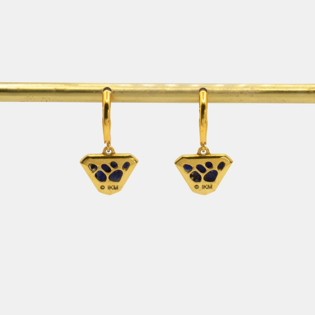 Boucles d'oreilles sodalite - JELANI