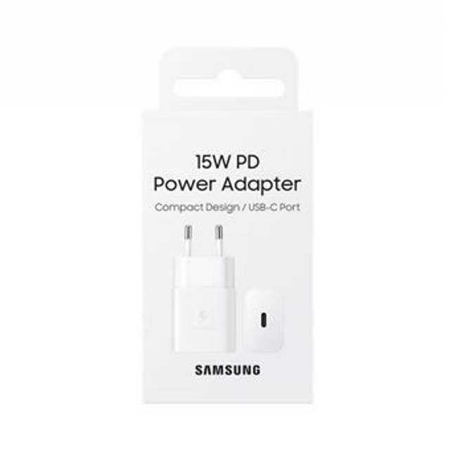 Chargeur secteur 15W USB-C Blanc Samsung