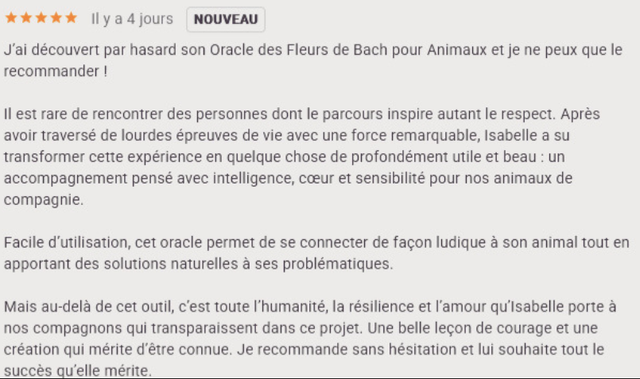 L'oracle des fleurs de Bach pour animaux