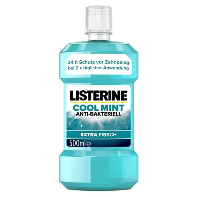 Listerine Mundwasser, verschiendene