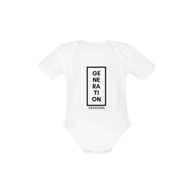 Baby tutina Organic manica corta 3M&lt;24M