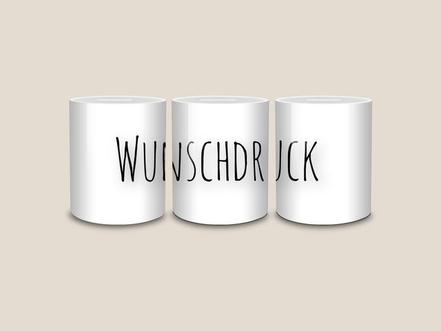 Wunschmotiv Spardose
