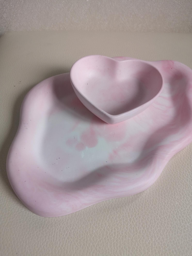 Cœur en résine 