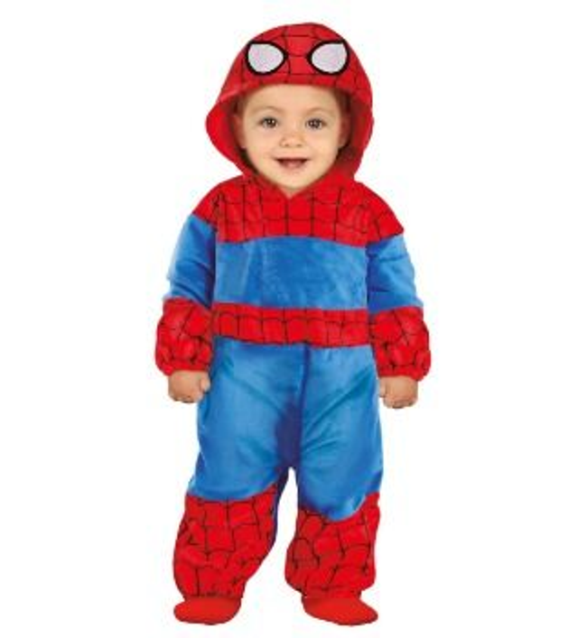 CARNEVALE , COSTUME BABY SPIDER  12/24 MESI