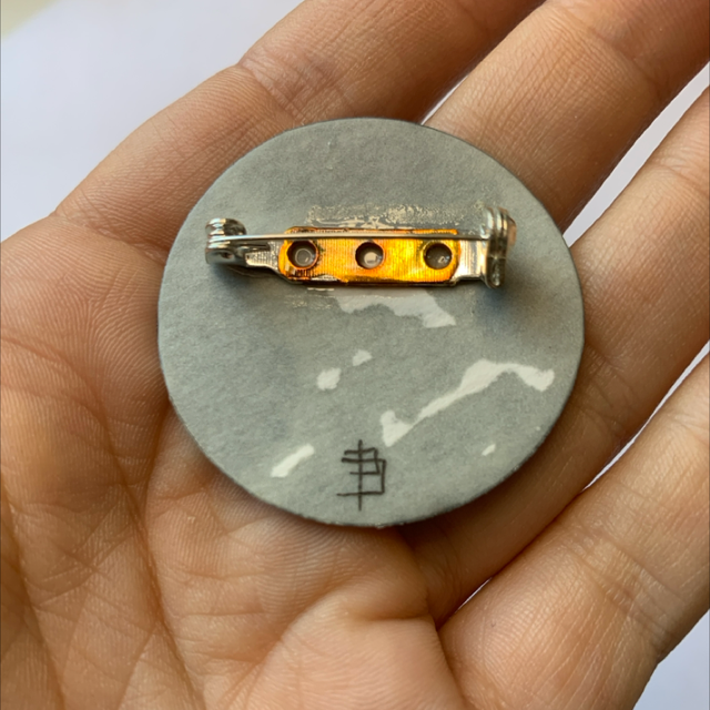 Broche Lion - Collection Constellations