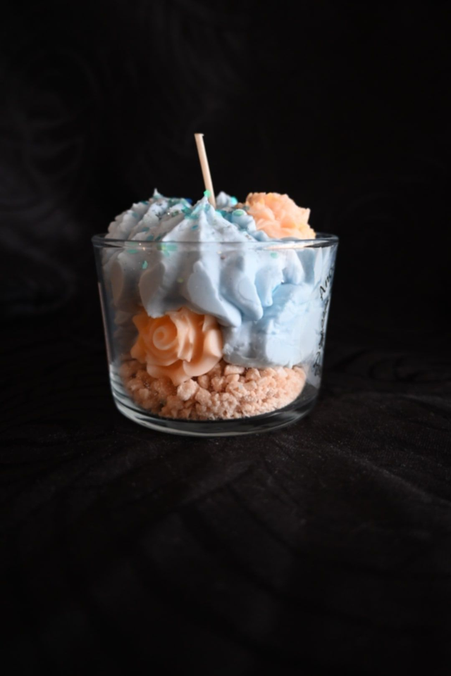 Bougie La Rose des Sables – Ambiance Minérale