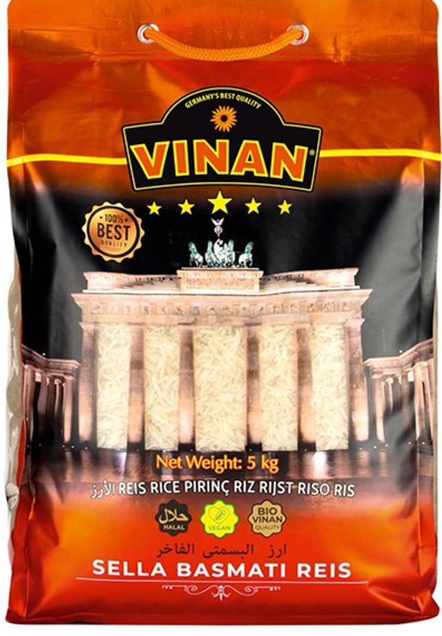 Vinan Basmati Reis 5 kg