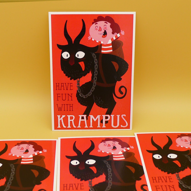 Postcard - Krampus - A6     