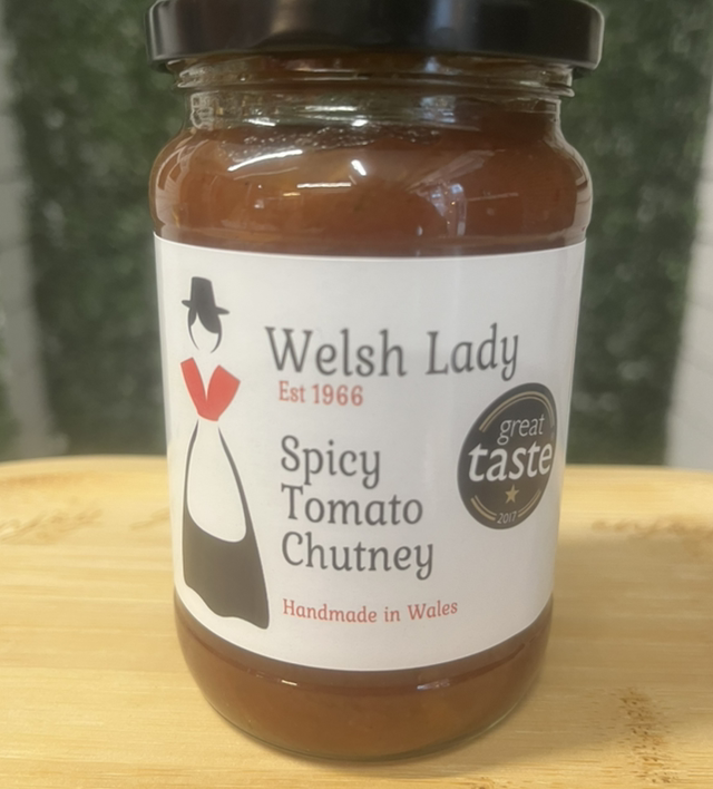 Welsh Lady Spicy tomato chutney 311g