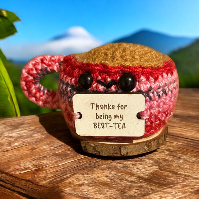 Crocheted positive pals (best tea)
