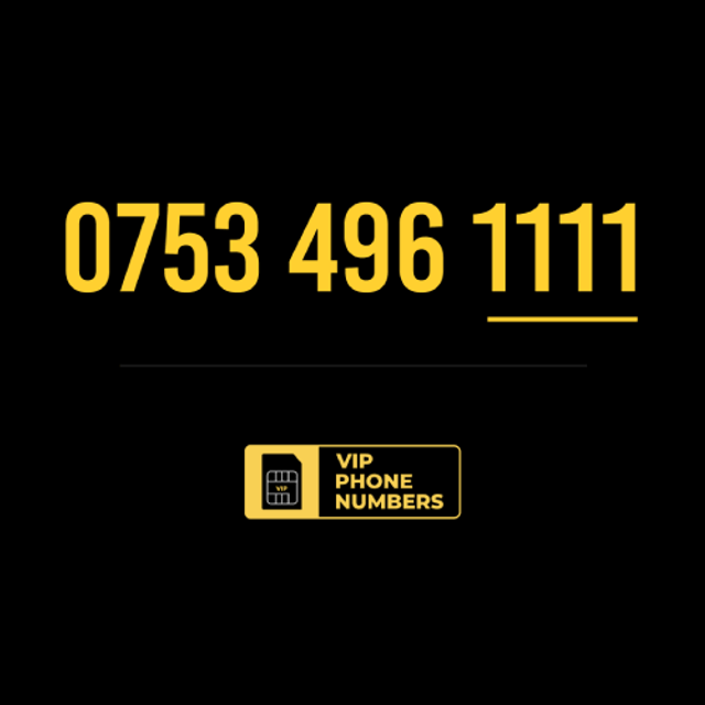 0753 496 1111 - VIP Gold Phone Number 