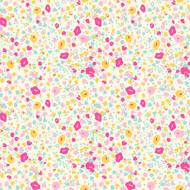 Mliha - Flashi rose & blanc