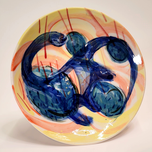 Petite assiette dinosaure