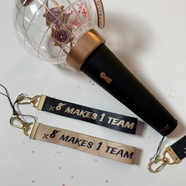 8 Makes 1 Team Wrist Straps