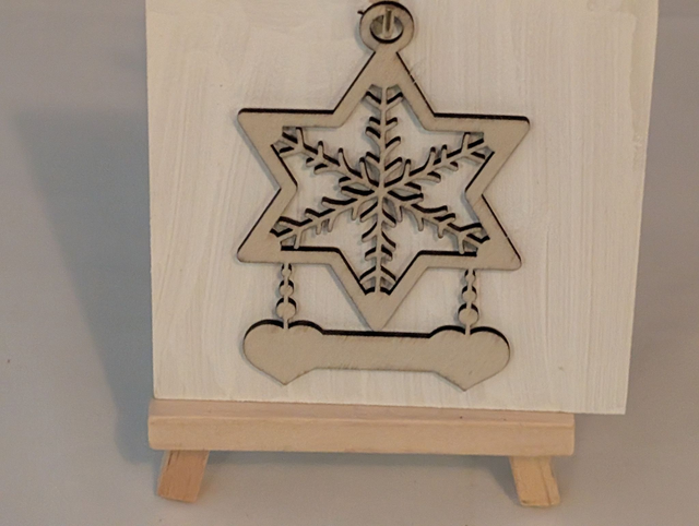 Christmas Star tree orniment (customisable)