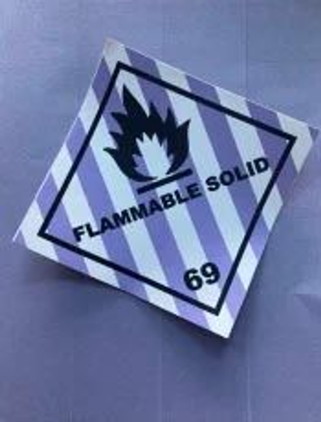 Flammable Solid - S Reeson