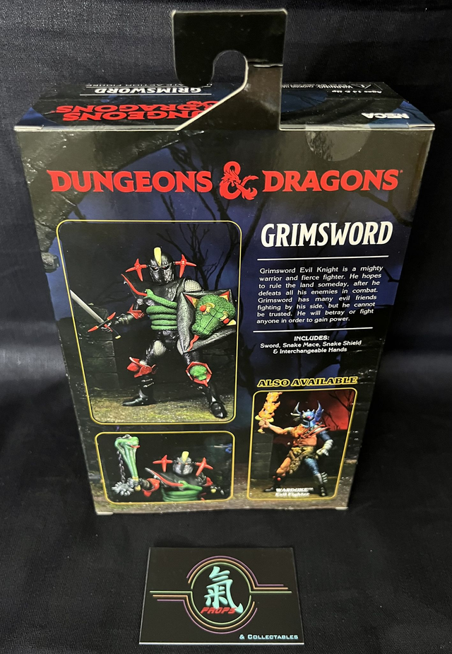 Dungeons And Dragons Grimsword Action Ultimate figure 18cm By Neca 2022 * NEW *