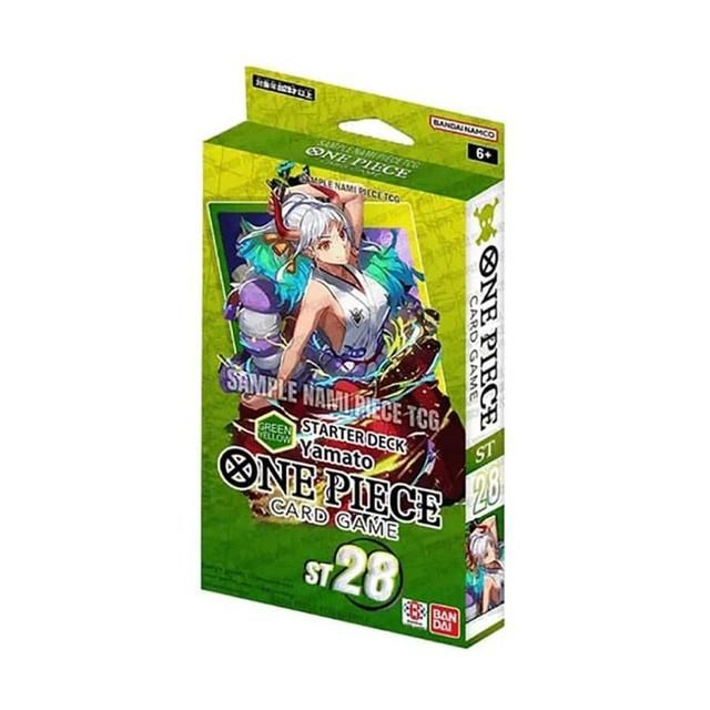 Bandai One Piece Card Game: Green / Yellow Yamato ST-28 Starter Deck