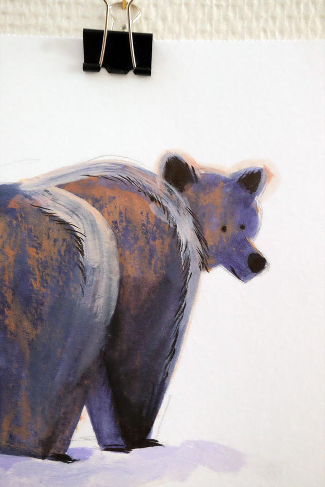 Bear study (Original Painting