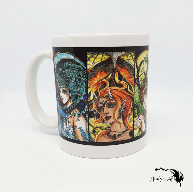 Mug illustré Judy's Art