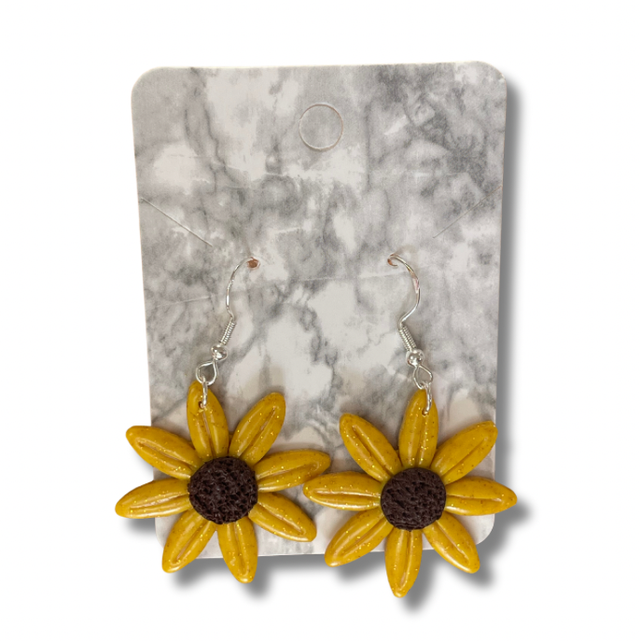 Sunflower earrings - Large