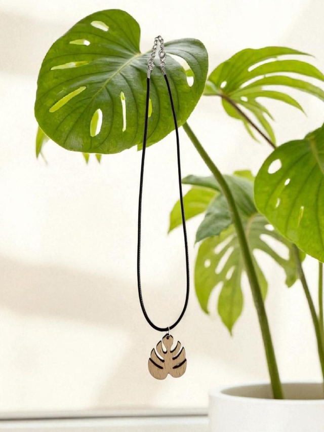 Pendentif Monstera 