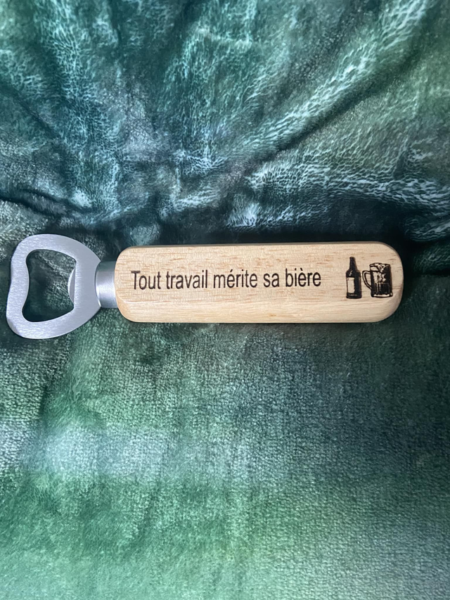 Décapsuleur en bois lot de 10 