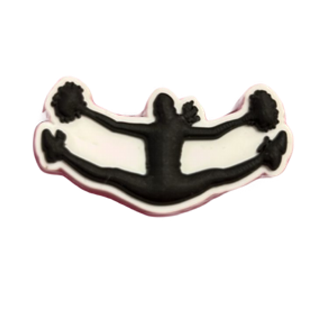 Croc Charm - Cheer Split Jump