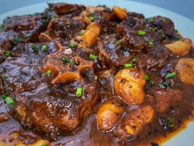 Oxtail Stew (with 3 sides)