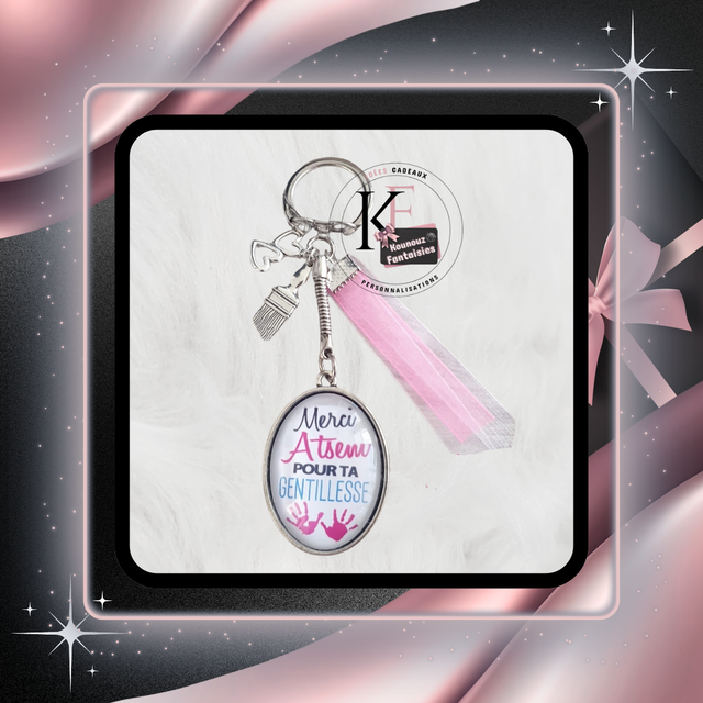 Porte-clés Merci ATSEM