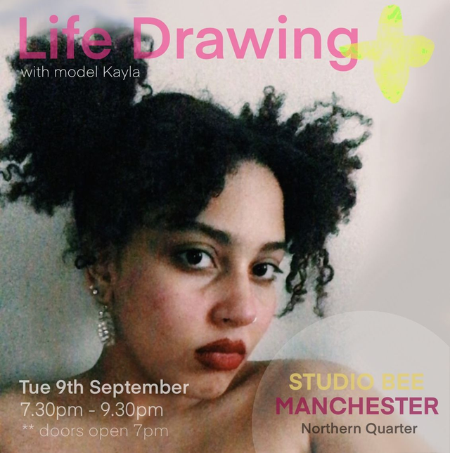 Life Drawing+ Tuesday 9th September