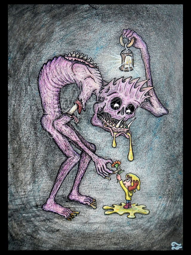 &quot;Gromulus et la tendresse&quot; Print