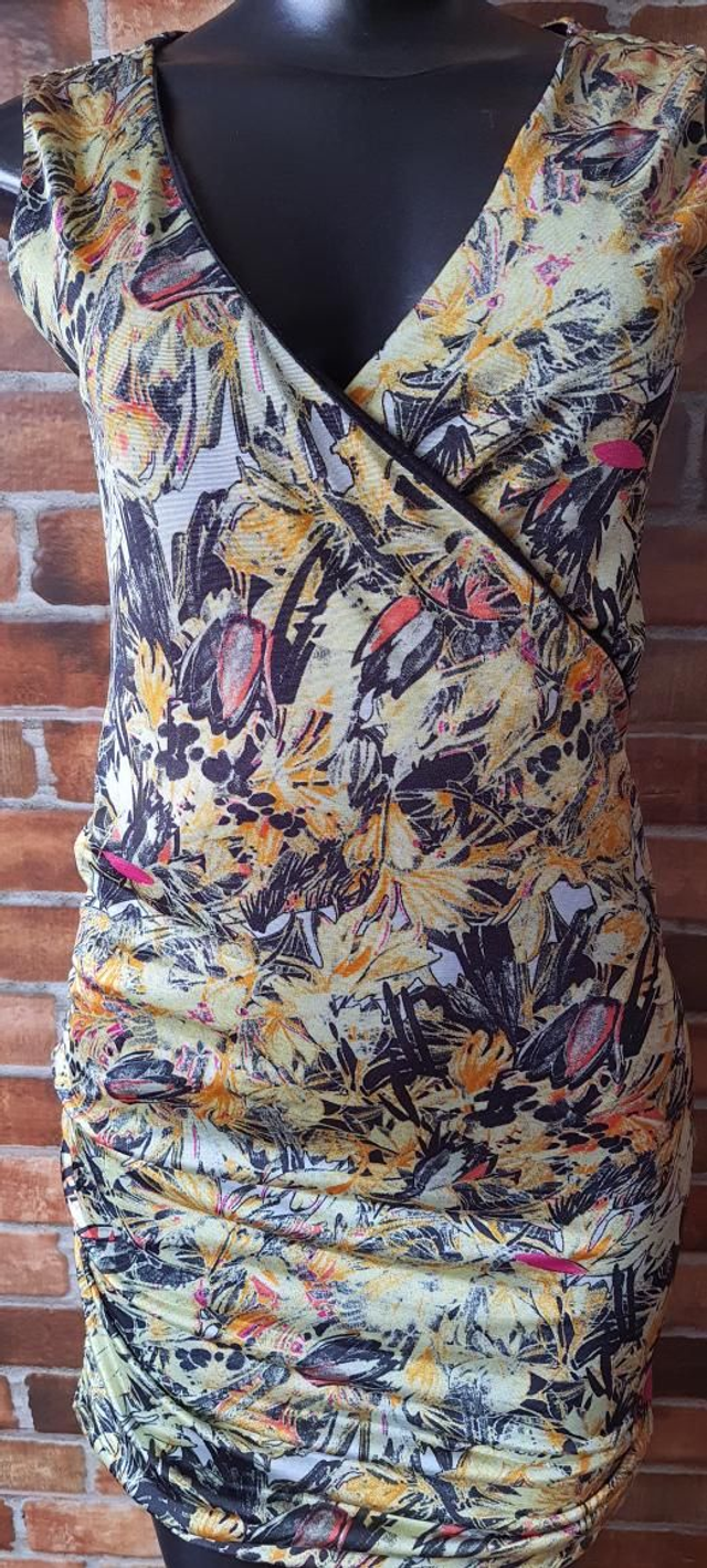 Vestido Estampado Malha Fria T/Pp