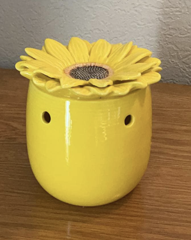 Brûleur tournesol chauffe-cire