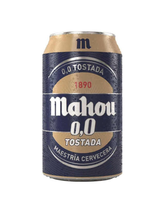 Mahou Cerveza 0.0 Tostada Lata 33cl