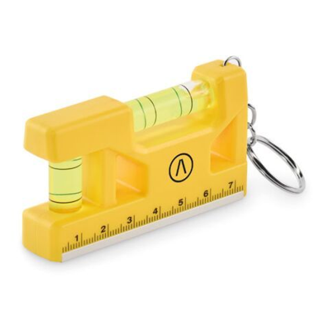 Magnetic level ABS key ring