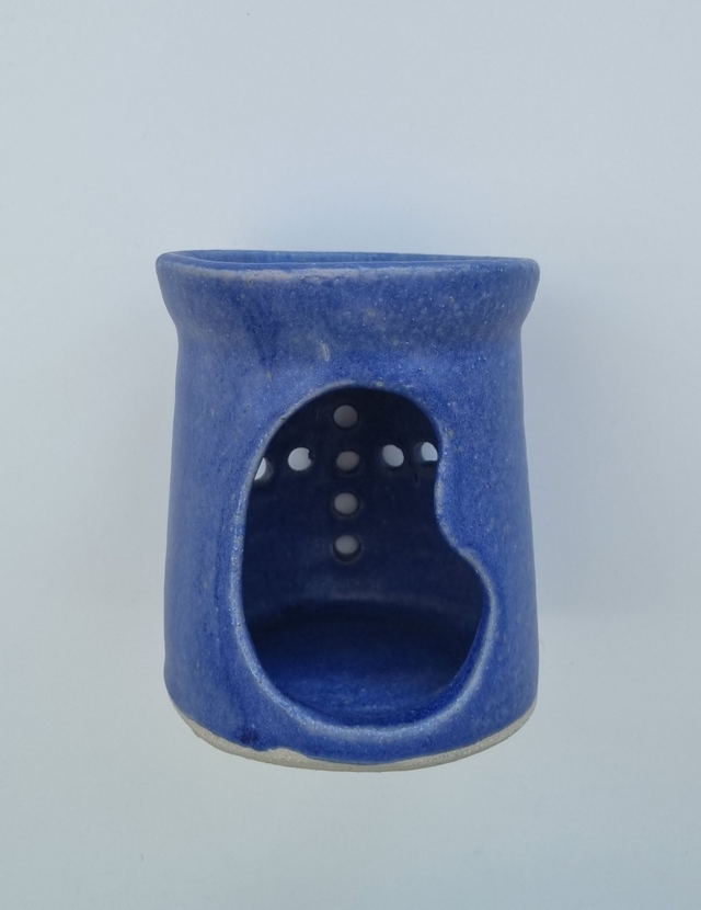 Ceramic Oil &amp; Wax Burner – Lavender Blue