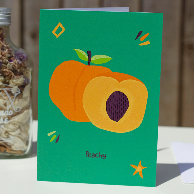 Peachy Valentines / Anniversary Card