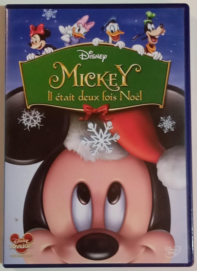 DVD Disney Mickey Il était deux fois Noël 