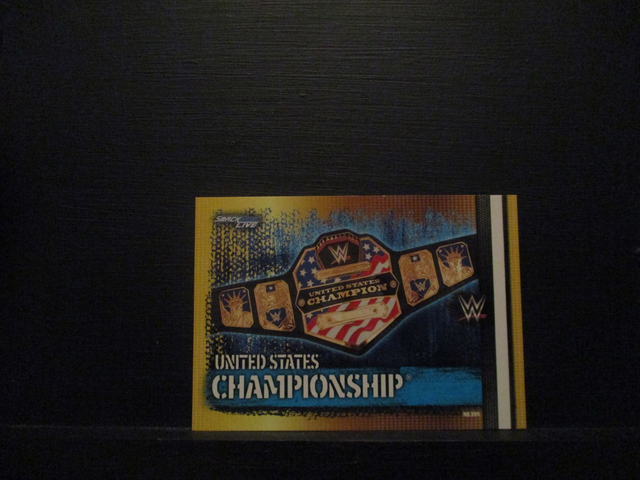United States Championship - Championship Slam Attax 10th Edition Original Trading Card #354